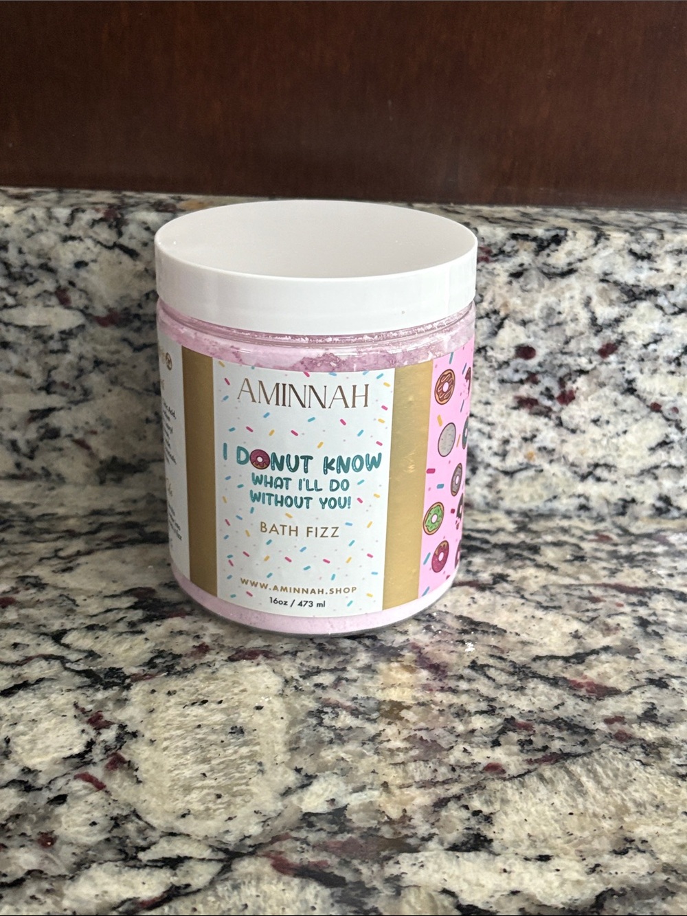 Aminnah Donut Bath Fizz